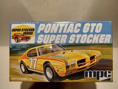 MPC 1970 Pontiac GTO Super Stocker Series Model Kit 1:25 Scale MPC939M/12 New!