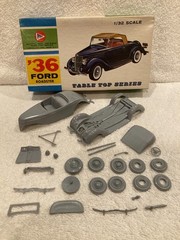 1936 Ford Roadster – 1:32 Scale Model Kit – Vintage PYRO Item #C288-50