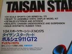🔥TAMIYA 24175 TAISAN STARCARD PORSCHE 911 GT2 1/24 Kit SEALED PARTS