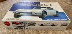 Nichimo TOYOTA 2000 GT Model Kit 1:24 Car SEALED CONTENTS Made In Japan