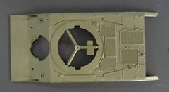 Tamiya 1/35 Scale US M551 Sheridan – Upper Hull from Kit No. 35365
