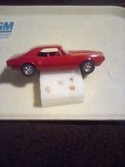 1967 Pontiac Firebird Original Dealer Promo Model Car