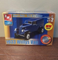 AMT 1933 Willy’s Van Buyer’s Choice Kit # 31566 Factory Sealed 1:25