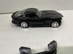 1/25-1/24 DODGE VIPER COUPE BLACK BUILT PARTS MODEL CAR KIT