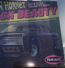 Green Hornet Black Beauty Plastic Assembly Glue-Together 1/32 Scale Model Kit(MK