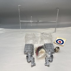 Vintage Entex Wankel Rotary Engine Model Kit 1/5th scale 8201 OPEN BOX Parts