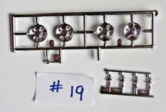 *Pick One* 1/25 Scale Chrome Car Model Kit Parts Trim/Wheels/Engine *Pick-A-Lot*