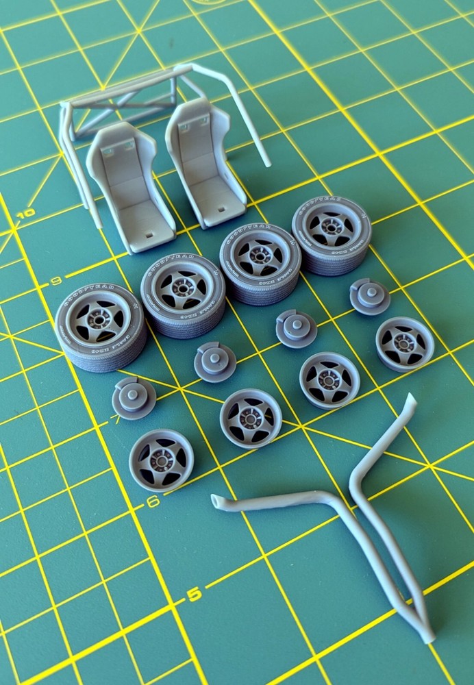 1989 Corvette Challenge parts package 1/25 scale 3D printed