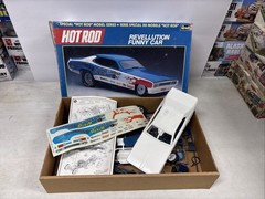 Vintage Revell 1987 Hot Rod Series-1:16 Revellution Funny Car Model Kit PARTS 5
