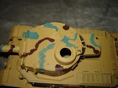 Built 003 Long Barrel German Tank 7-3/4 inches long Well Built & Painted Ex Cond