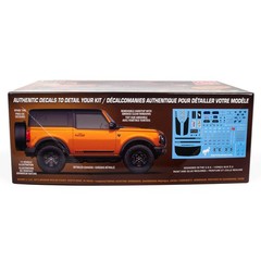 AMT 2021 Ford Bronco 1st Edition 125 AMT1343M Plastics Car/Truck 1/24-1/25