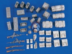 Verlinden 1/35 British Military Vehicle Stowage and Accessories Set WWII 1651