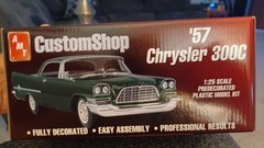 AMT Custom Shop ‘57 Chrysler 300C Model Kit 30247-1HD NEW AND STILL SEALED.