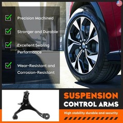 8 Pcs Front Lower Right & Left Control Arms with Ball Joints Suspension Kit