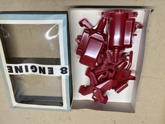 renwal visible v8 engine model kit