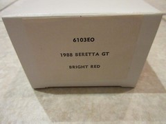 1988 Chevrolet Beretta GT Dealer Promo – NEW – 1/25 Scale – AMT ERTL – Red