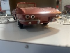 VTG AMT 1963 Chevrolet Corvette Conv Model Kit Built # 06-913-149 W/ Box