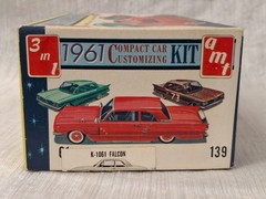Vintage AMT 1961 K-6061 Tempest Custom Compact Model Car Box Only!! No Car