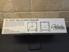 Galaxie Limited, 21 Foot Tag-Along Trailer, 1:24/1:25,Slightly Started, Complete