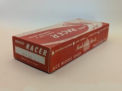1950’s Ace Products Midget RACER Wooden Model Kit Box – BOX ONLY