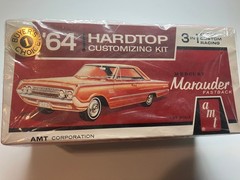 AMT ’64 MERCURY MARAUDER HARDTOP 3 in 1 MODEL KIT #6022