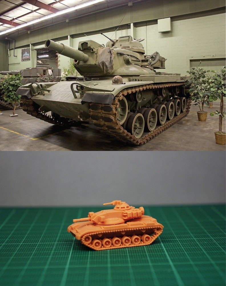 1/144 USA M60A2 Starship Tank (fine detail) Resin Kit