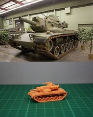 1/144 USA M60A2 Starship Tank (fine detail) Resin Kit
