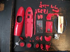 Strombecker Maserati Electric Racing Car Kit D-42 2/4
