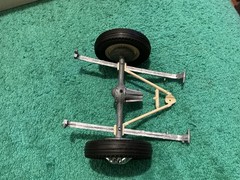 1 18 scale model parts Metal Kit Duesenberg TC Rear Axle Partially Built Only