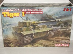 Dragon 1/35 Scale Tiger I Late Production, Pz.Kpfw.VI Ausf.E