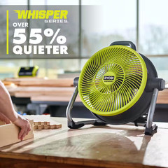 ONE+ 18V Cordless Hybrid WHISPER SERIES 14 In. Air Cannon Fan (Tool Only)