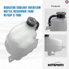603-453 Radiator Coolant Overflow Bottle Reservoir Tank w/Cap & Tube for