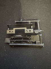 Revell 7383 57 Chevy Parts Kit Bash Step 63 Hood Hinge & Retainer #25 #28