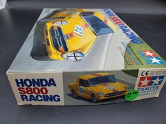 🔥😎🚦Tamiya Honda S800 Racing 1:24 Scale Model Kit Yellow Unassembled 24177😎🔥