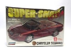 LINDBERG Super-Snap Ultra Chrysler Sebring 1/25 Model Kit No. 72711 NEW/SEALED