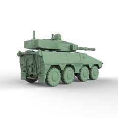 MRY-SFW SS144390 1/144 Military Model Kit German BOXER MGS Light Tank