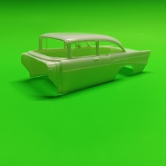 Spirit of 57 1957 Chevy Bel Air 1/25 MPC Gasser Body Interior Tub Bucket Seats
