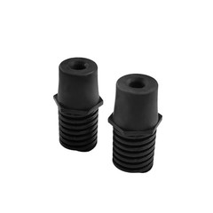 Front Hood Adjust Bumper Stops Plastic w/Rubber Compatible with Tall Cap