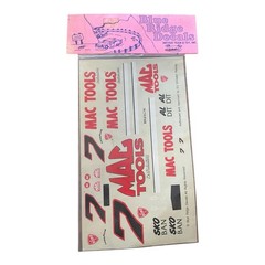 Harry Gant #7 Mac Tools Chevy 1/25 1/24 Decal Blue Ridge Decals