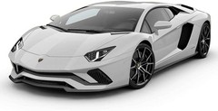 AOSHIMA 1/32 The Snap Kit Series Lamborghini Aventador S Pearl White Color-coded