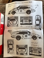 Starter Porsche K3 Numero Reserve Minolta Le Mans 1979 Car Resin Kit 1:43 France