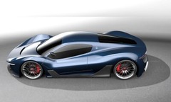 1:12 Maserati Race Car 24Custom Built HyperCar SuperCar18Carousel Concept Model