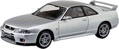 Aoshima 1/32 THE SNAP KIT SERIES NISSAN R33 SKYLINE GT-R Silver Model Kit 15-D