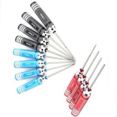 4pcs Metal Hex Screwdriver Set Hexagon Tool Kit for RC Car 1/14 Truck Boat