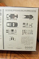 AMT PIRANHA SUPER SPY CAR 1/25 SCALE MODEL KIT (molded in white)
