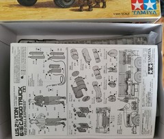 Tamiya 1/35 89648 US 2 1/2 Ton 6×6 Cargo Truck Red Ball Express Limited Edition