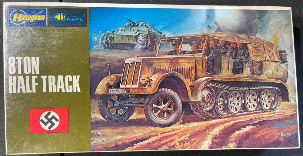 Hasegawa 8 Ton Half Track 711 1/72 FS NEW Model Kit ‘Sullys Hobbies’