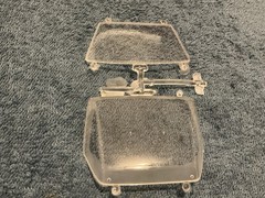 1 25 scale model parts Pontiac Pro Street F/ R Glass Only