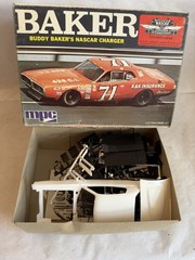 Vintage 1/25 MPC BUDDY BAKER’S NASCAR CHARGER #1-1711 Opened