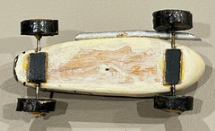 Vintage Custom Built Wood Midget Racer Model Indy 500 Marx Slush Race Stock Car